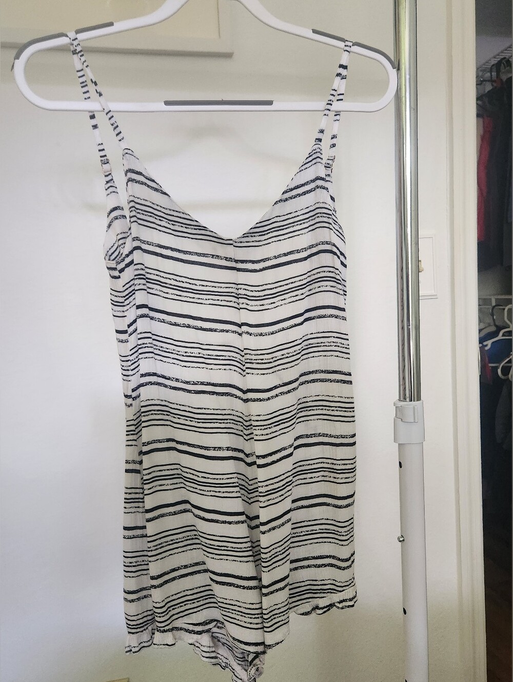 Spiritual Gangster Striped Beachy Romper
